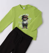 completo tuta 2 pezzi bambino